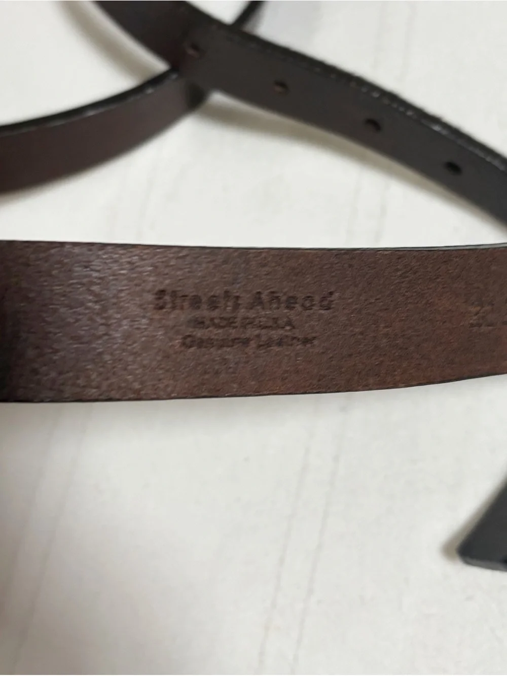 Anthropologie street ahead double wrap belt